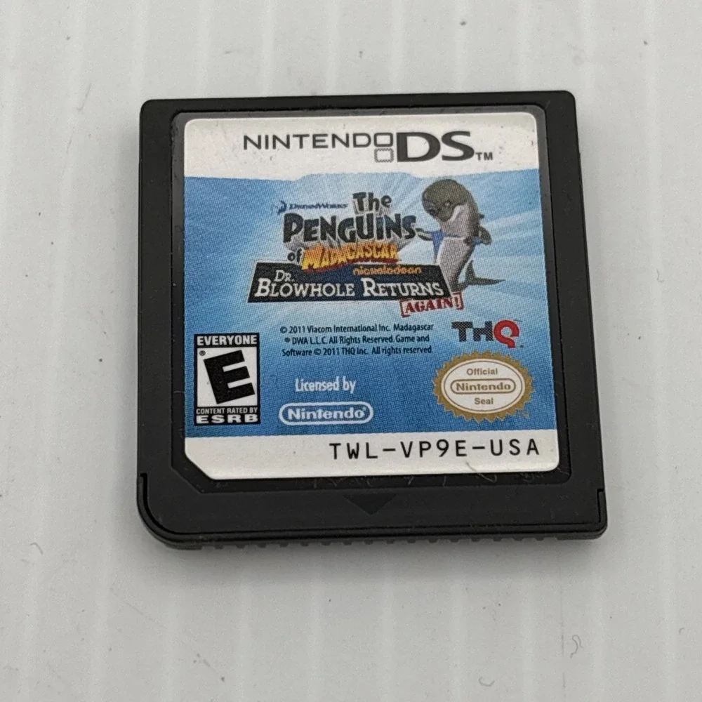 The Penguins of Madagascar: Dr. Blowhole Returns Nintendo DS